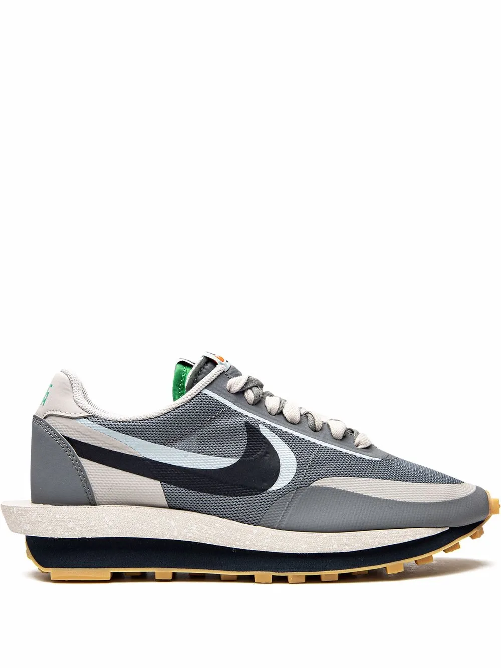 Nike x CLOT x Sacai LDWaffle Cool Grey Sneakers Grey FARFETCH UK