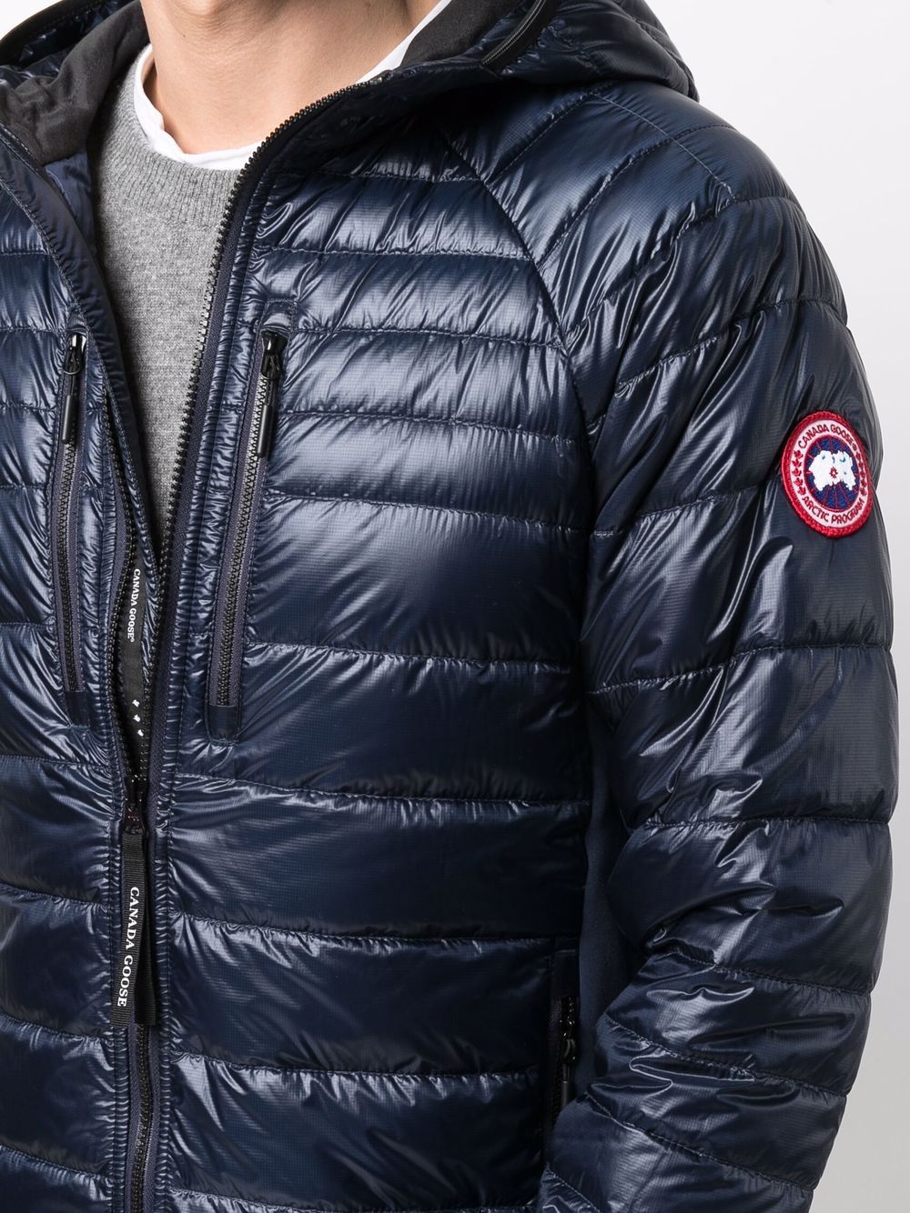 фото Canada goose пуховик hybridge base