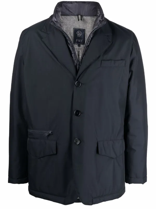 padded blazer jacket