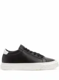 Giuseppe Zanotti two-tone lace-up sneakers - Black