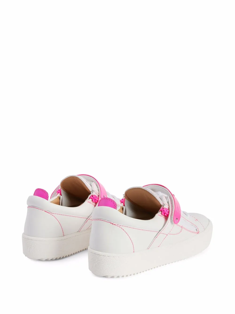 Giuseppe Zanotti Coby touch-strap sneakers White