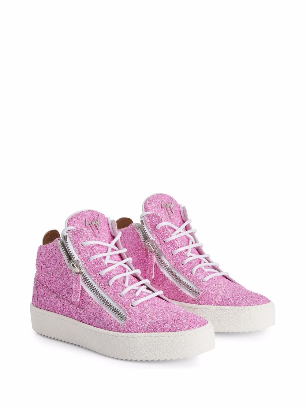 Giuseppe Zanotti Kriss high-top sneakers - Roze