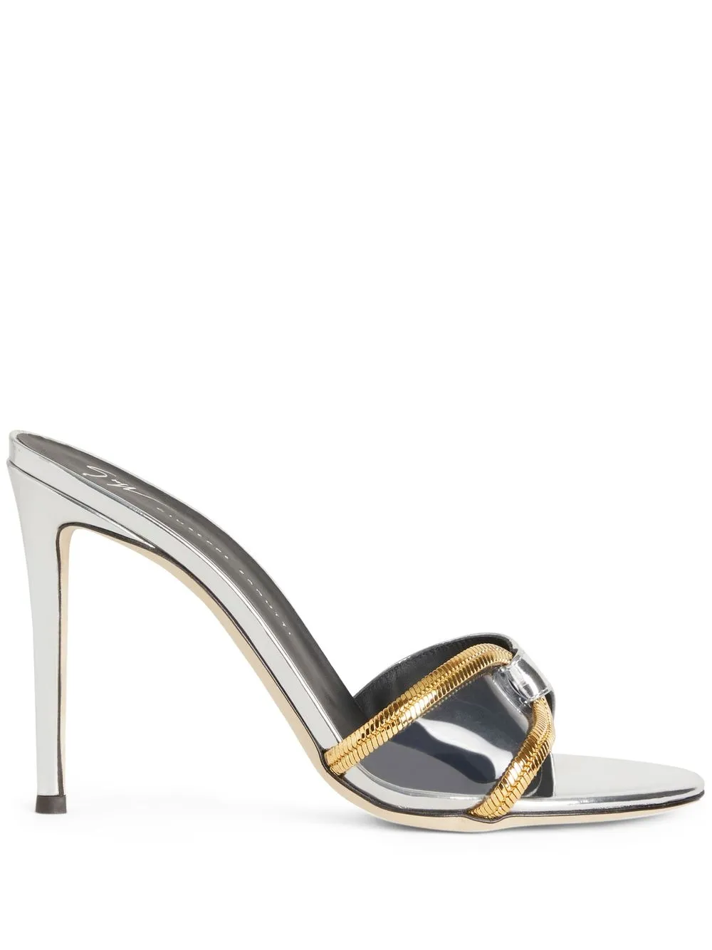 

Giuseppe Zanotti mules GZ Infinity - Plateado