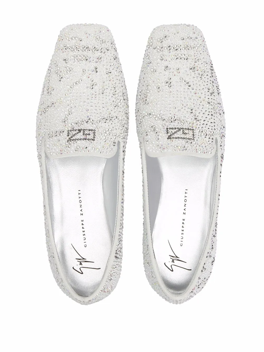 Giuseppe Zanotti Pigalle Starlight loafers White