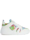 Giuseppe Zanotti Talon tie-dye low-top sneakers - Black