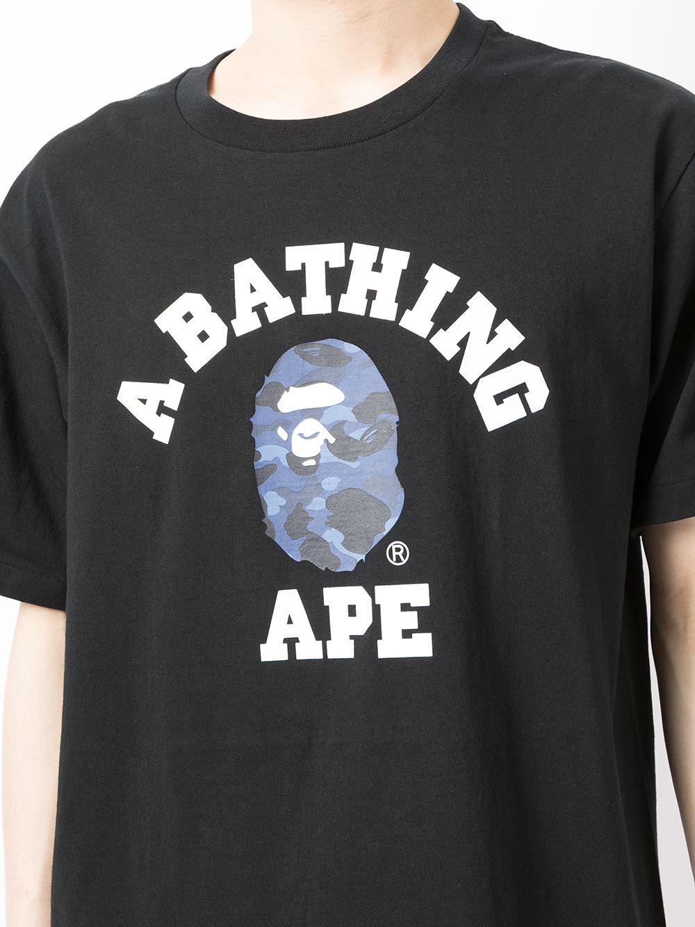 фото A bathing ape® футболка с логотипом