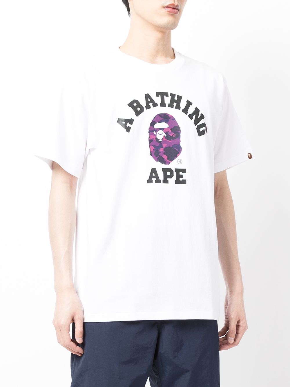 фото A bathing ape® футболка с логотипом