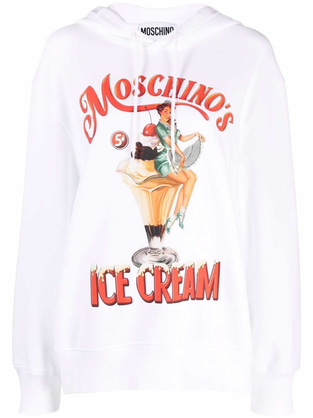 фото Moschino худи с логотипом