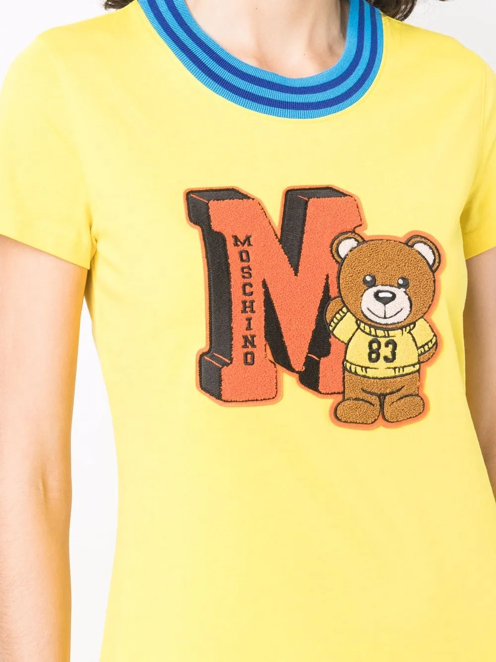 фото Moschino платье teddy bear из органического хлопка