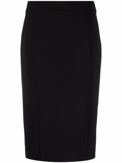 Moschino high-waist straight skirt