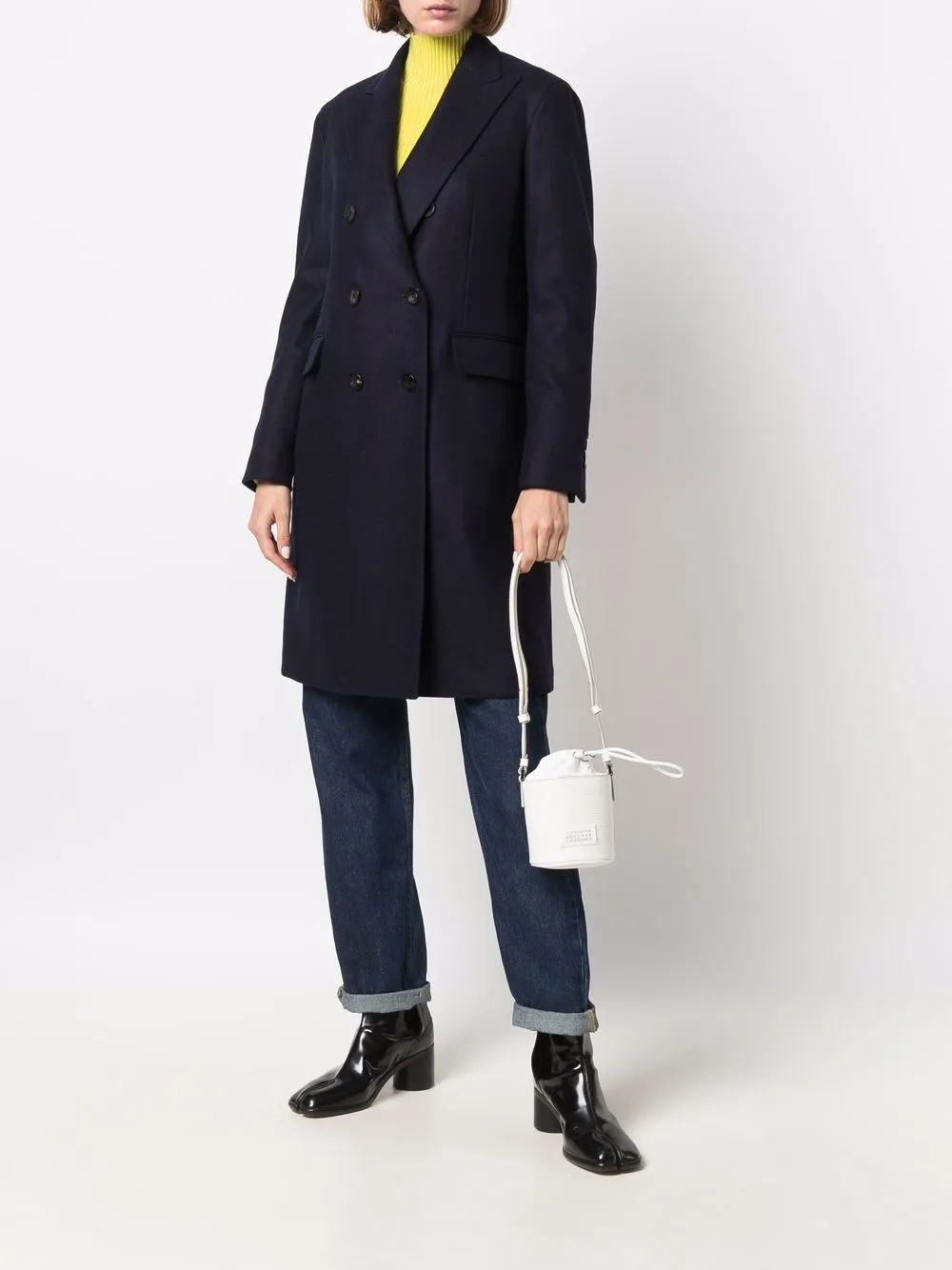 фото Maison margiela маленькая сумка-ведро 5ac