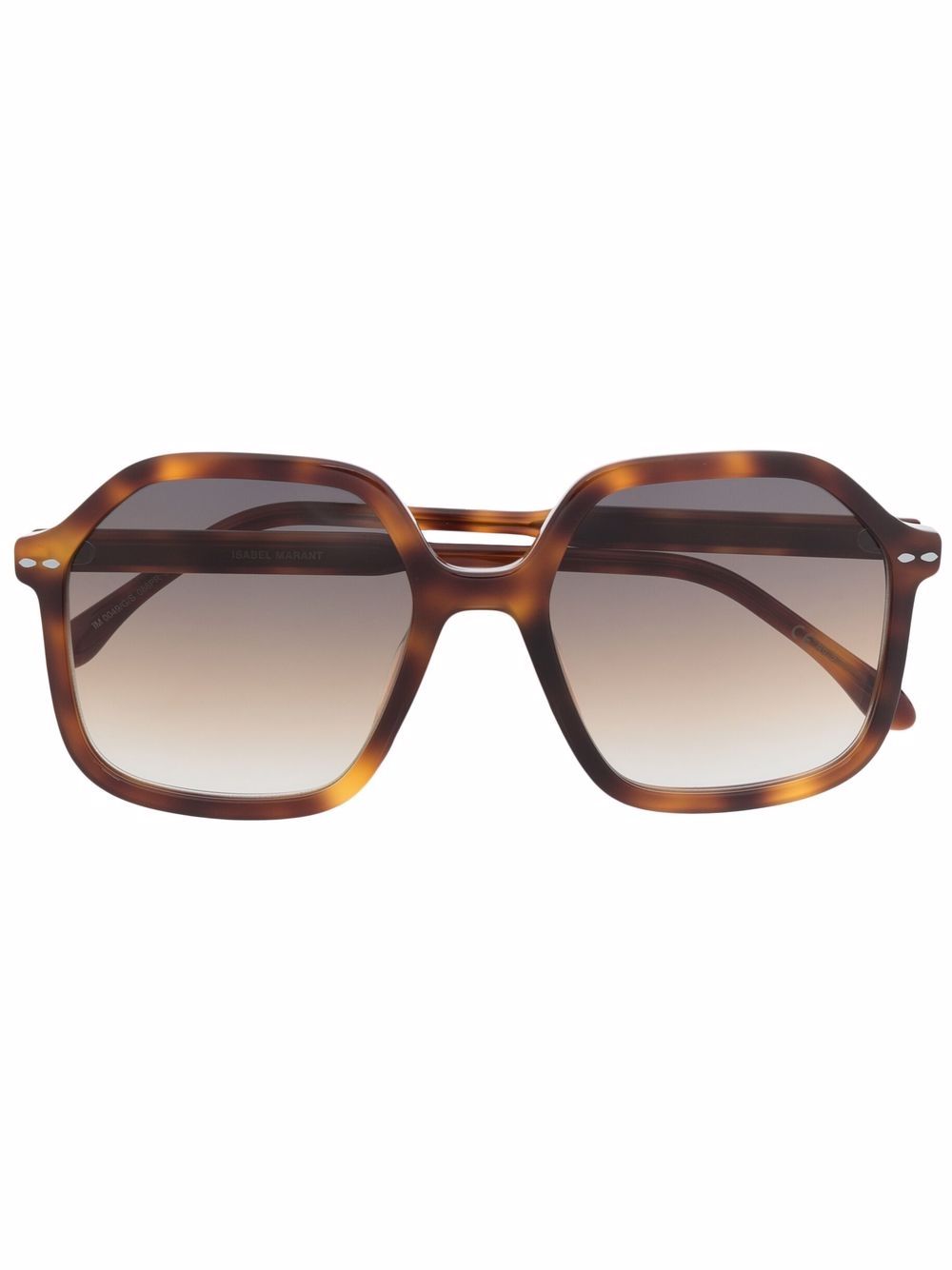 

Isabel Marant Eyewear lentes de sol con armazón cuadrada - Marrón