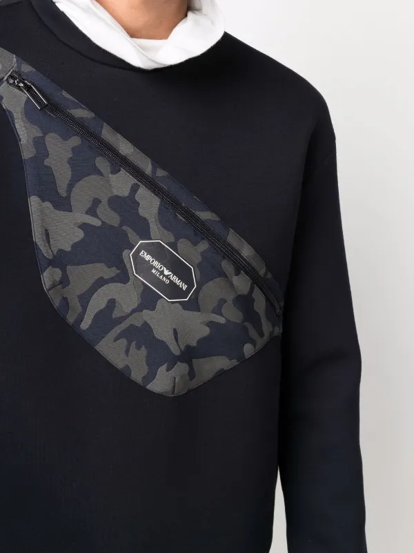 Emporio Armani クルーネック スウェットシャツ 通販 - FARFETCH