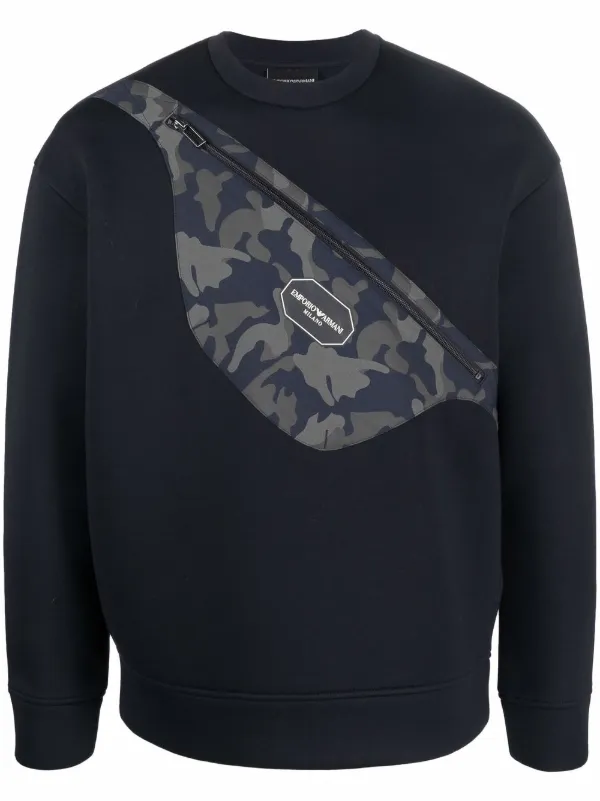 Emporio Armani クルーネック スウェットシャツ 通販 - FARFETCH