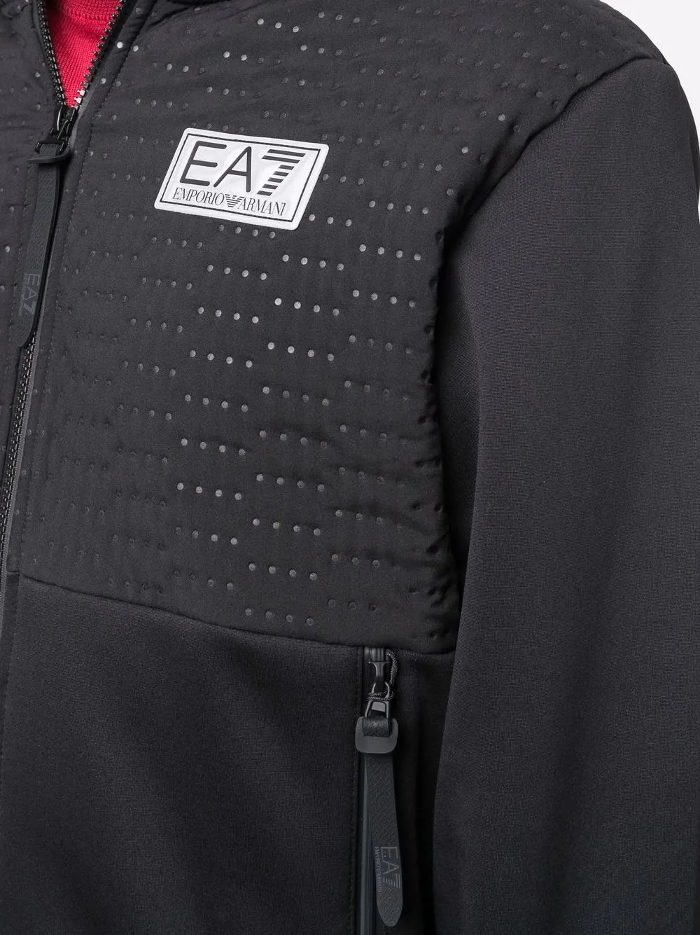 фото Ea7 emporio armani худи с нашивкой-логотипом