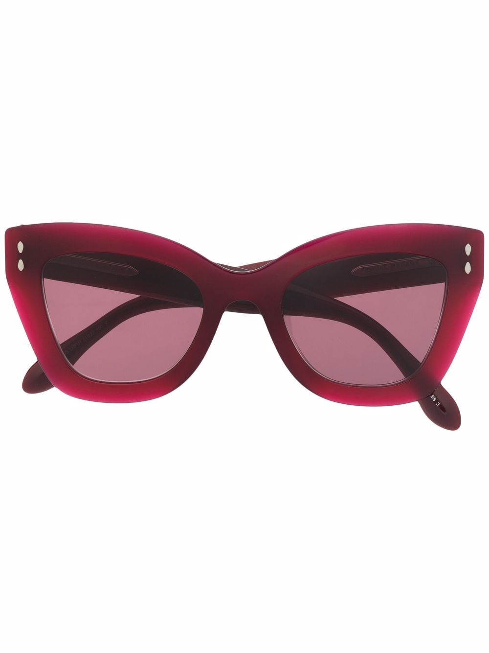 

Isabel Marant Eyewear lentes de sol con armazón cat eye estilo carey - Morado