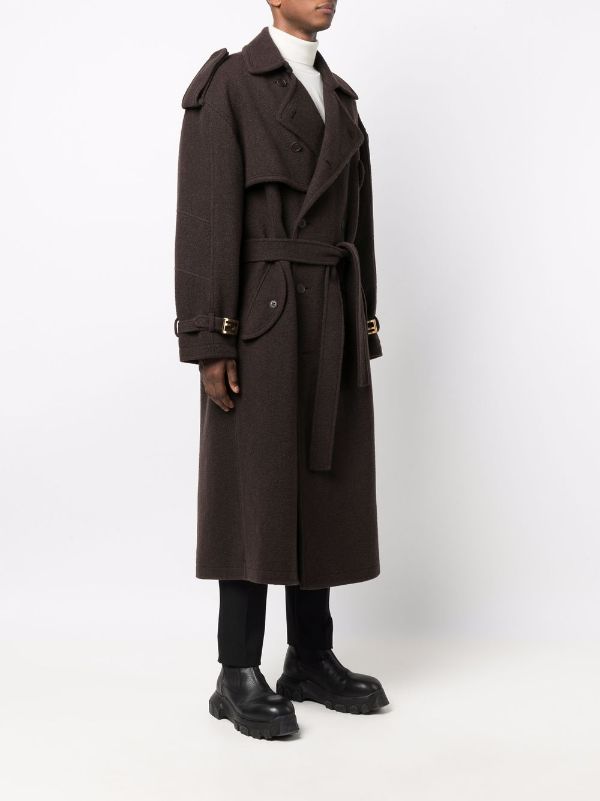 mens fendi peacoat