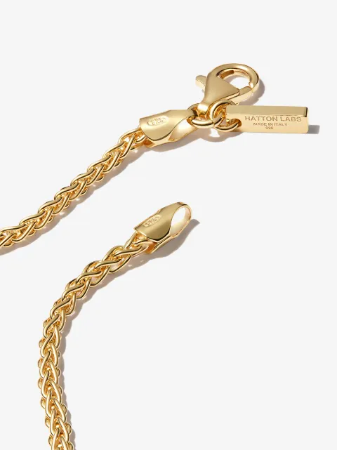 HATTON LABS gold-plated rope-chain 