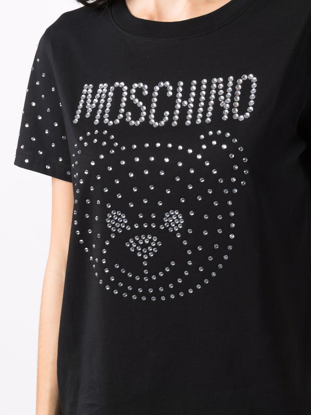 фото Moschino футболка с логотипом