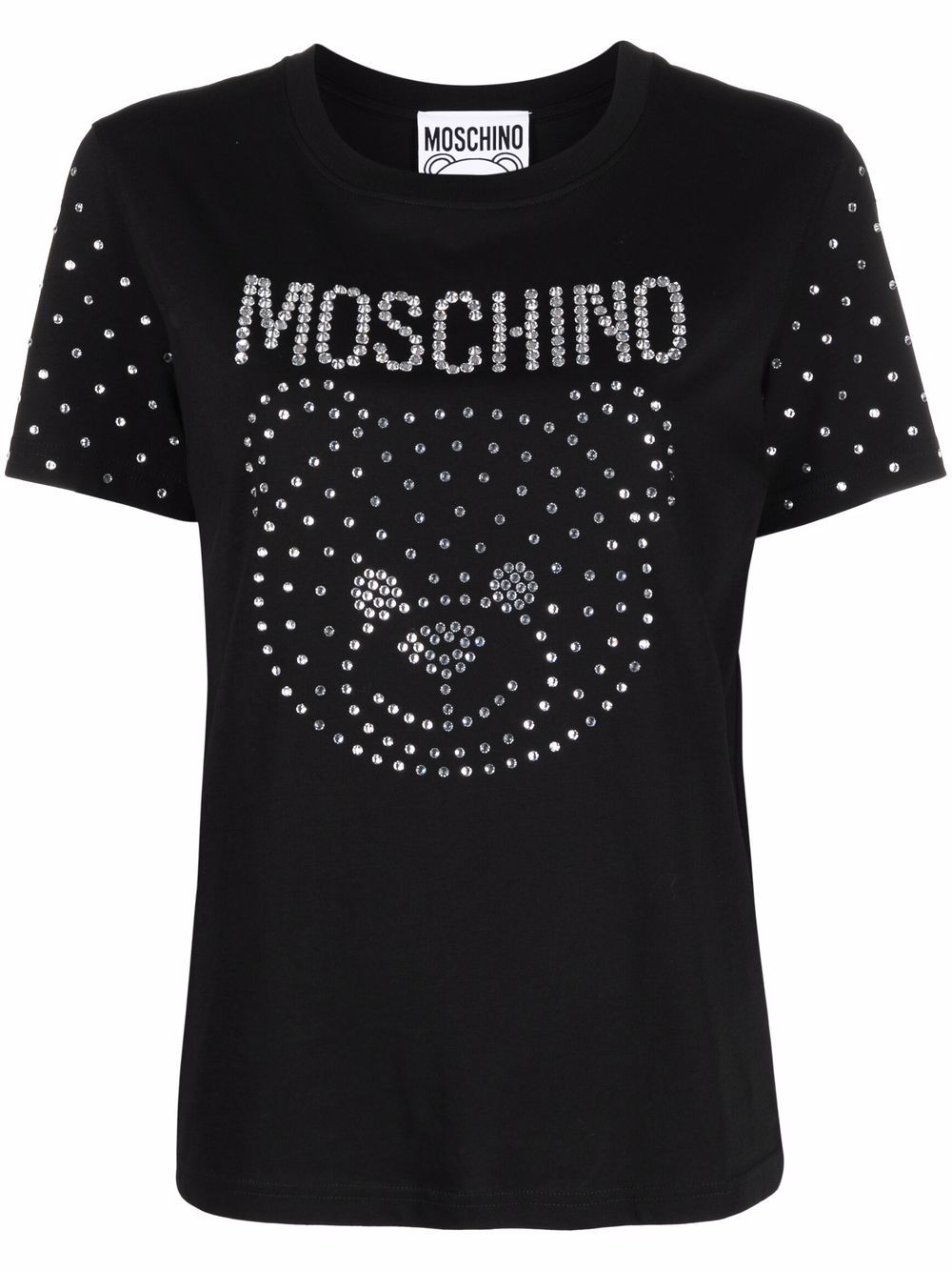 фото Moschino футболка с логотипом