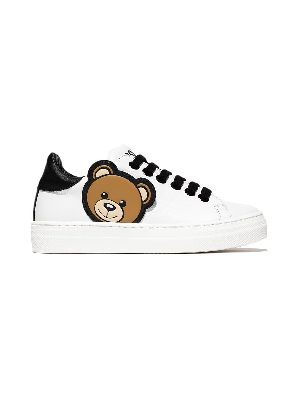Moschino Teddy Bear Leather Trainers