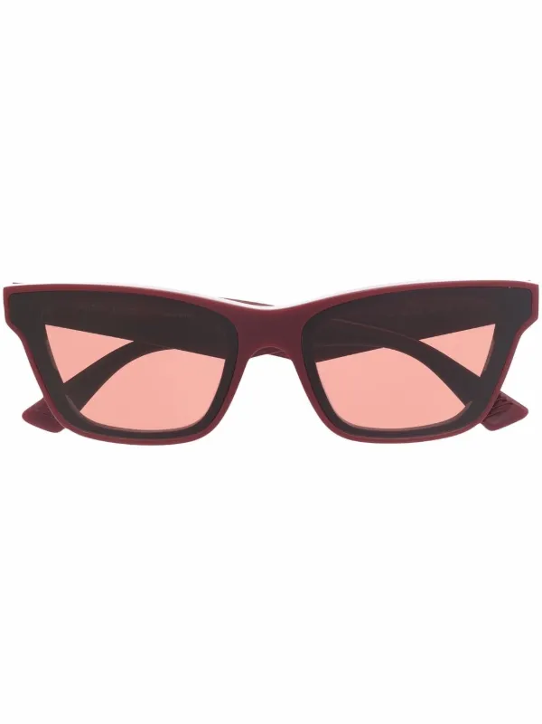 Bottega Veneta Eyewear Square Frame Sunglasses Farfetch
