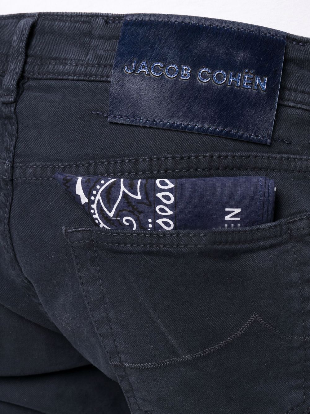 Jacob Cohën bandana-detail Jeans - Farfetch