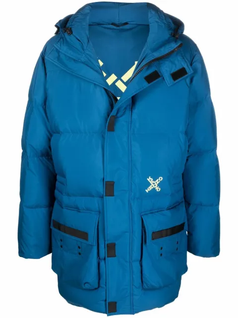 Kenzo padded hooded coat