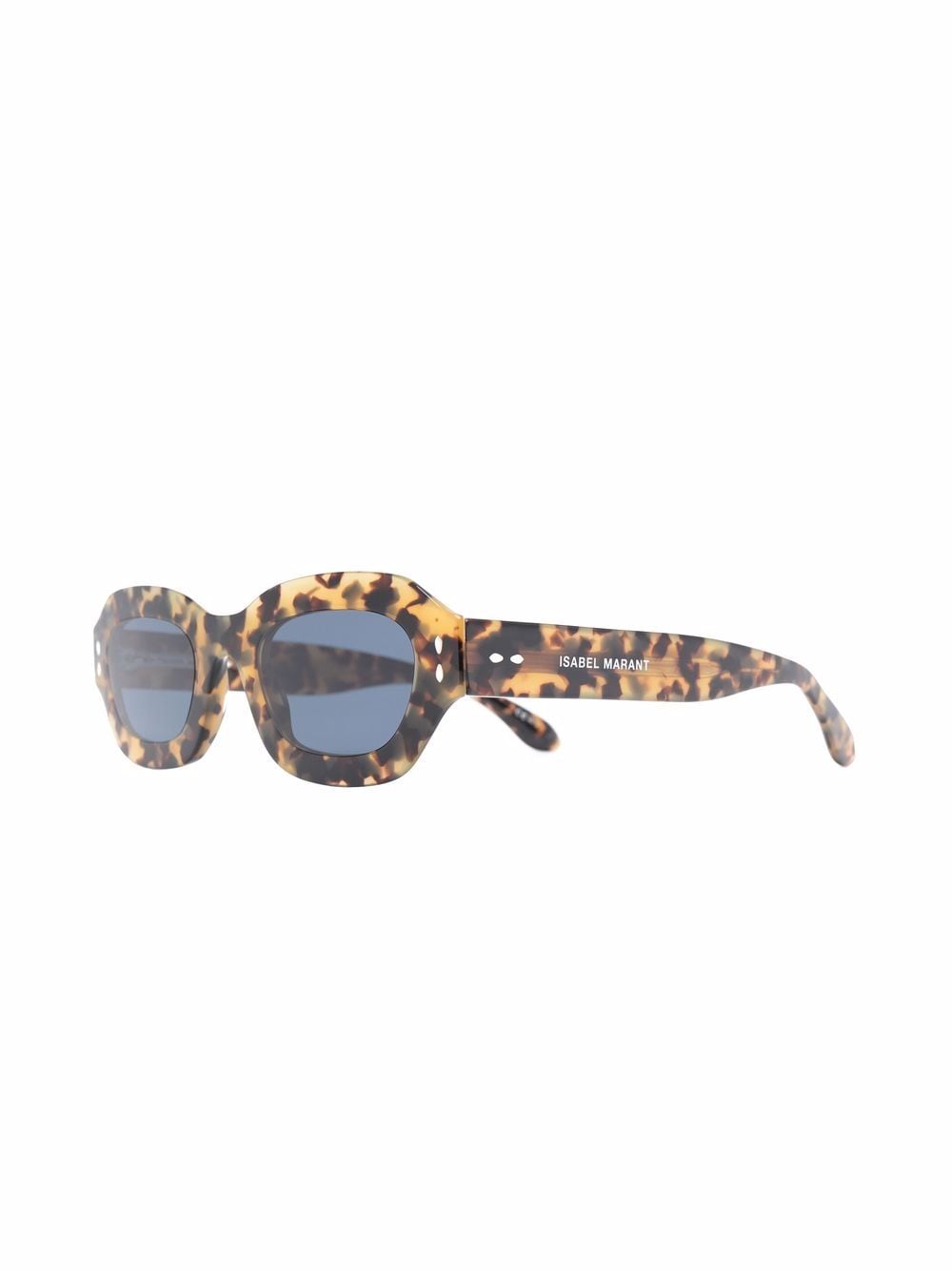 Isabel Marant Eyewear Zonnebril met geometrisch montuur - Bruin