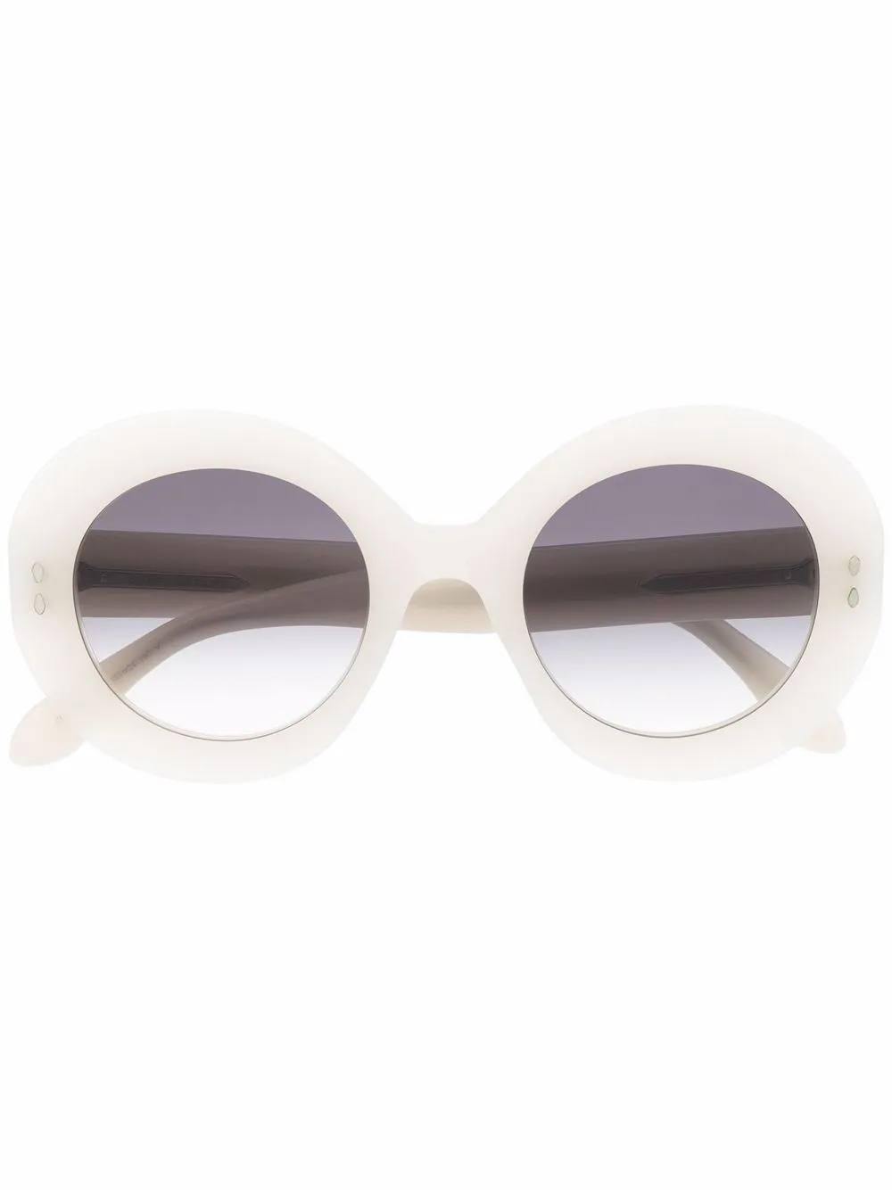 

Isabel Marant Eyewear lentes de sol con armazón redonda - Blanco