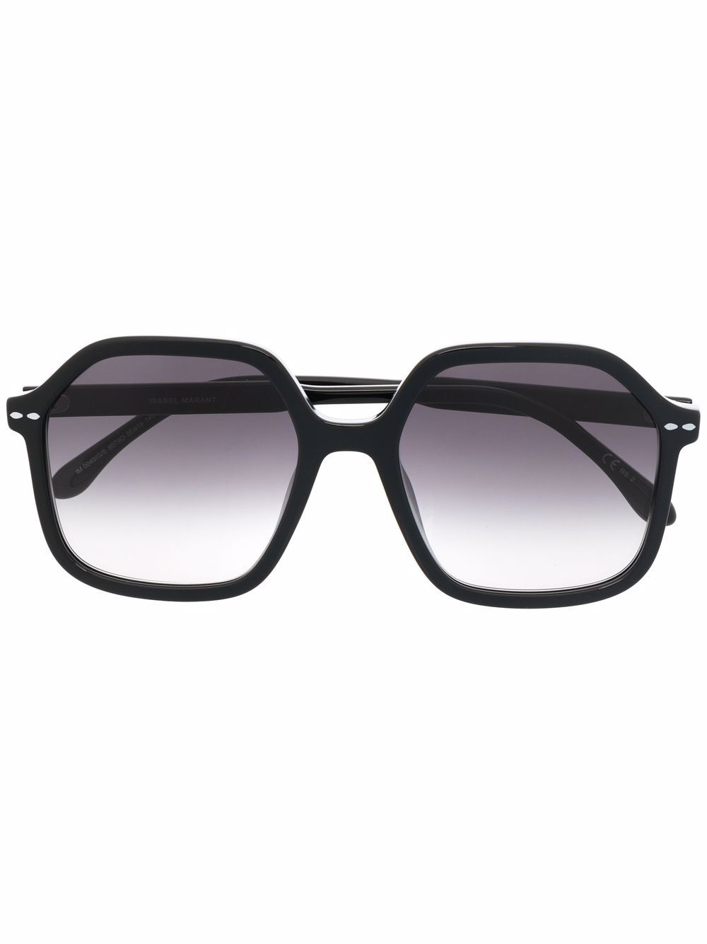 

Isabel Marant Eyewear lentes de sol con armazón cuadrada - Negro