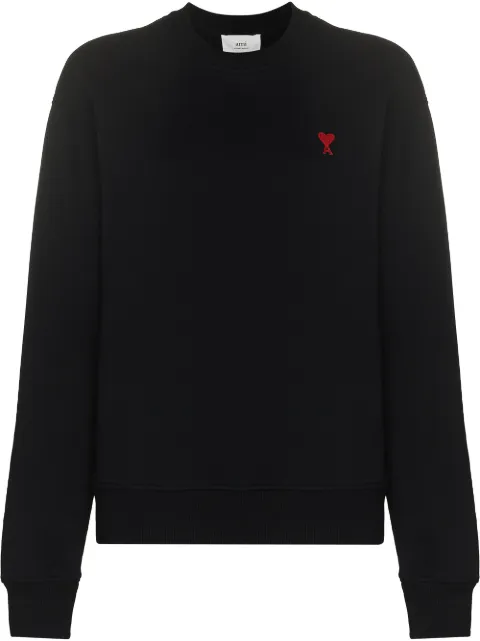 AMI Paris Ami de Coeur logo-embroidered sweatshirt