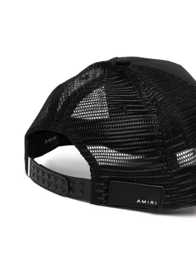 logo-embroidered trucker cap | AMIRI 