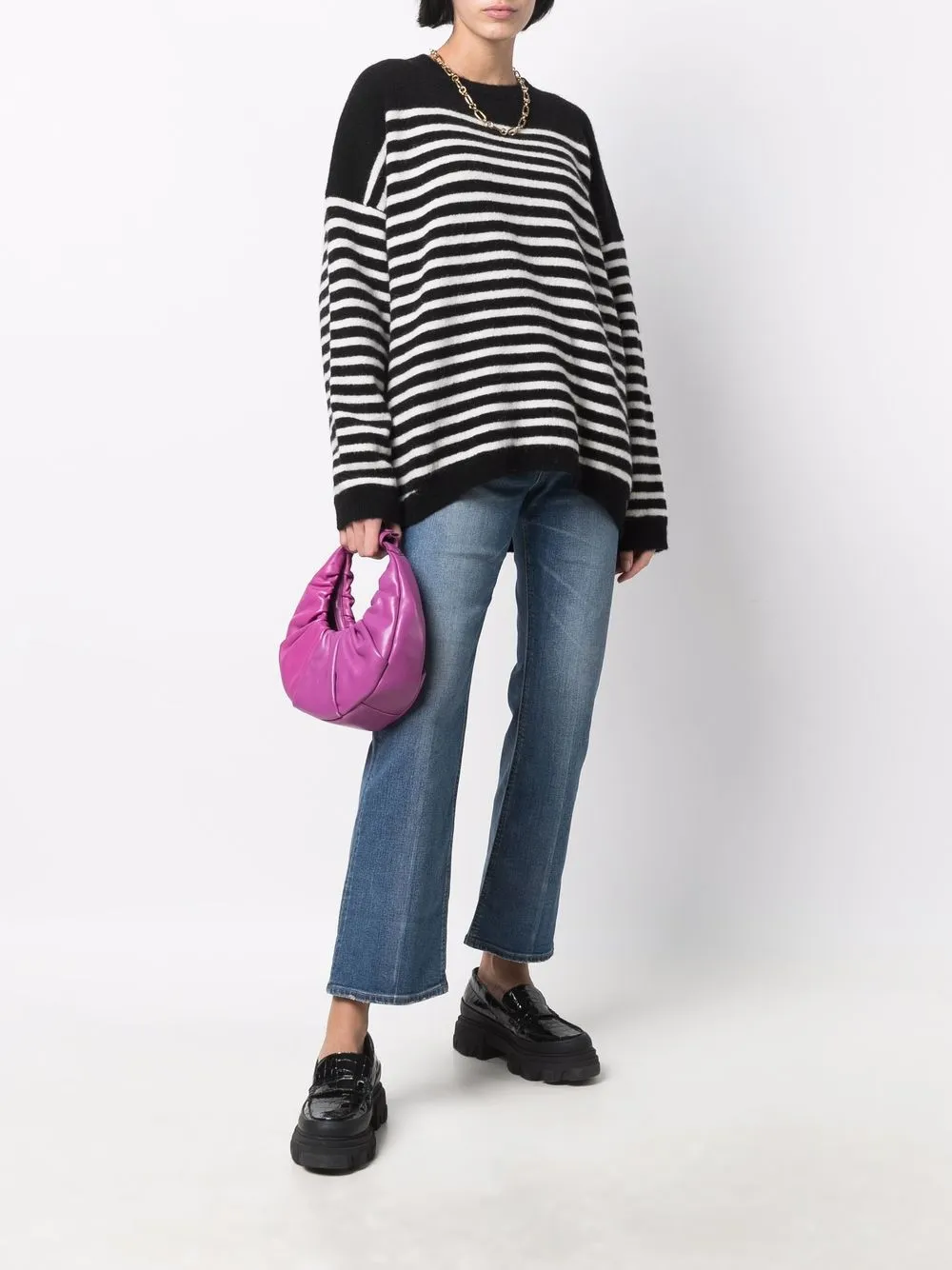 фото Tu es mon tresor укороченные джинсы