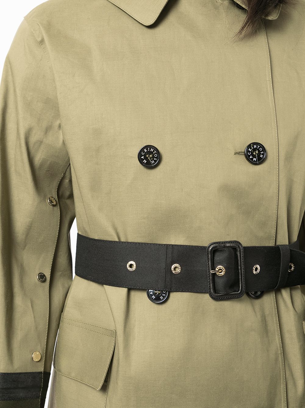 фото Mackintosh пальто marnoch на кнопках