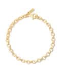 Hatton Labs gold-plated silver bracelet