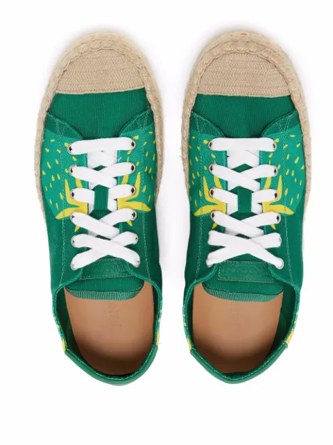 JW Anderson Tenis Con Estampado De Fresas - Farfetch