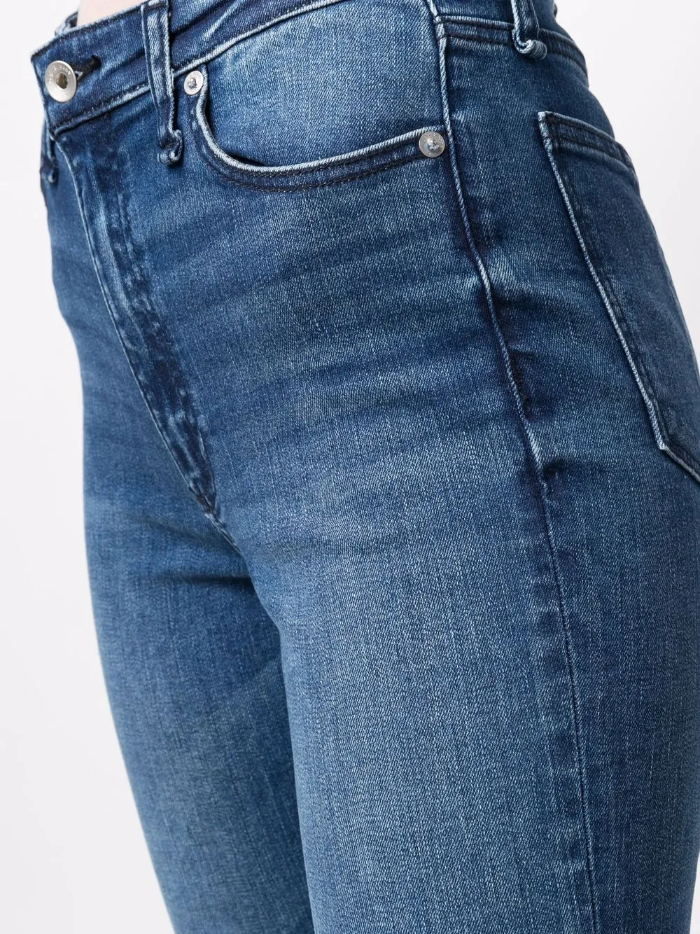 фото Rag & bone джинсы скинни с эффектом потертости