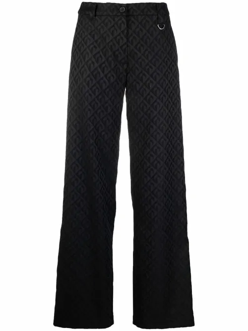 Pantalon de tailleur à motif demi-lune - Marine Serre - Modalova