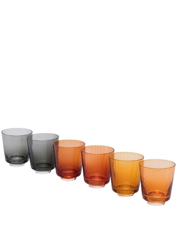 expeditie Ministerie Herziening POLSPOTTEN Set Of 6 Library Glasses (200ml) - Farfetch