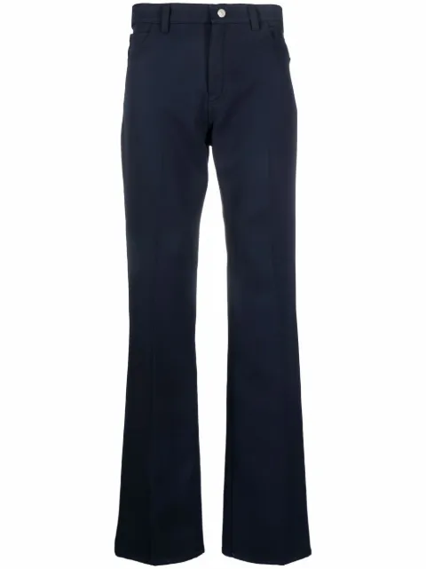 Courrèges high-waisted straight-leg trousers 