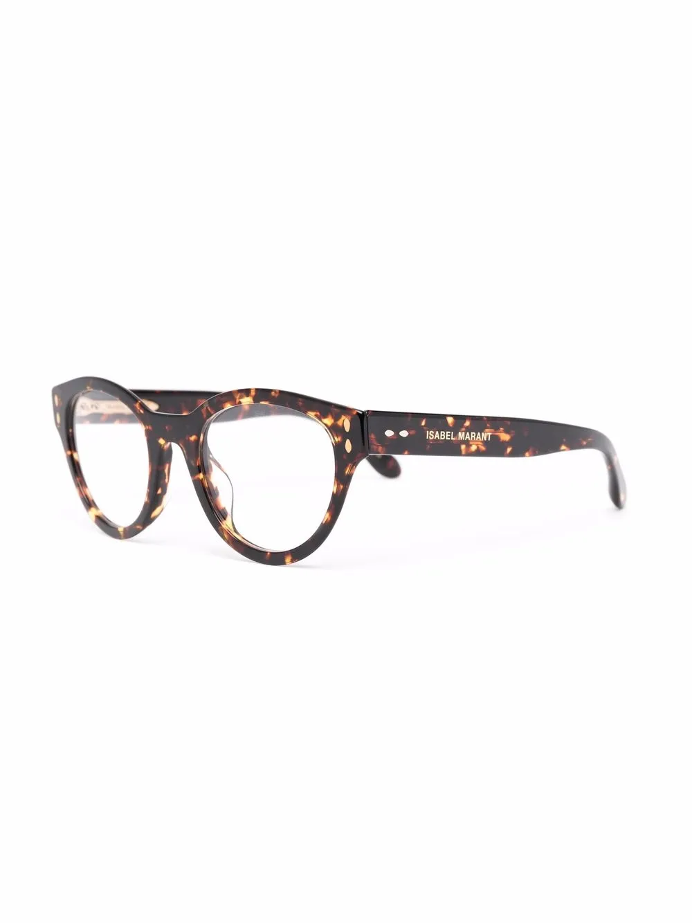 Isabel Marant Eyewear Bril met schildpadschild design - Bruin