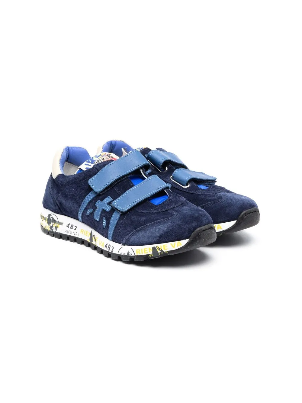 

Premiata Kids tenis Lucy - Azul