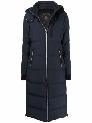 womens padded midi coat