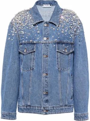 Miu Miu Denim Jackets for Women - Shop on FARFETCH