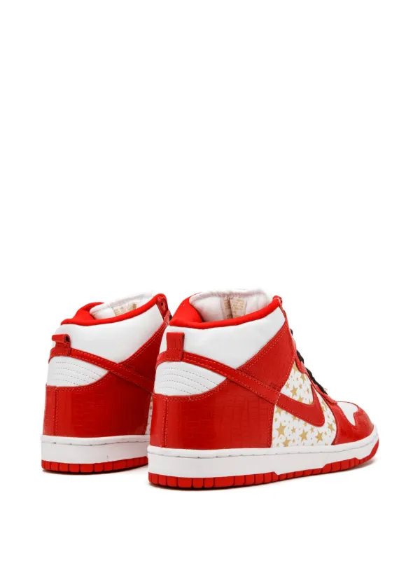 NIKE Dunk High Pro SB Supreme Red Starsナイキ