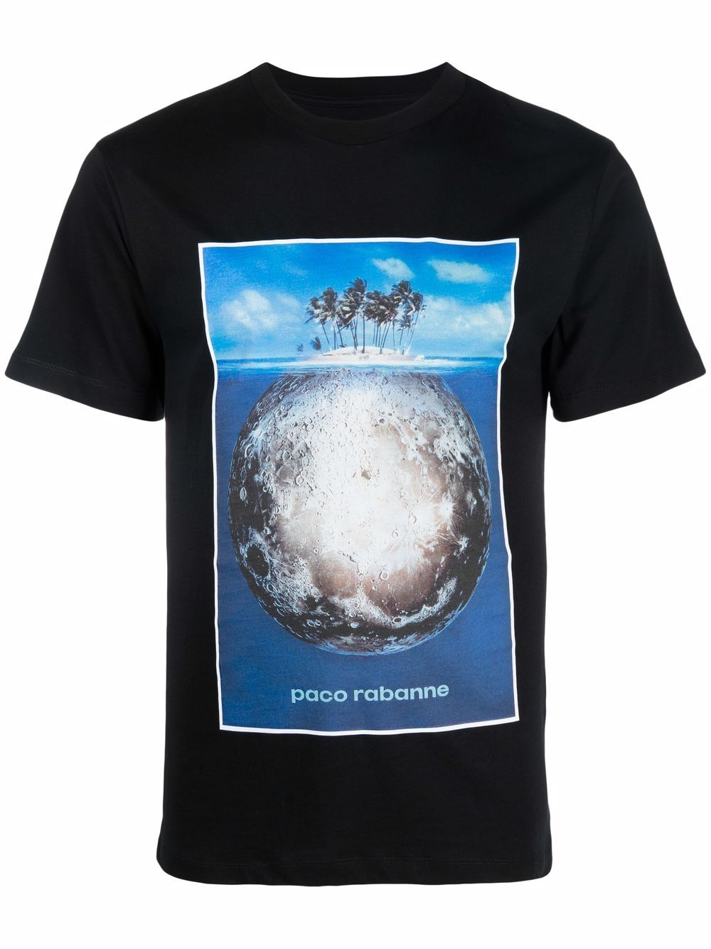 Image 1 of Paco Rabanne logo-print T-shirt
