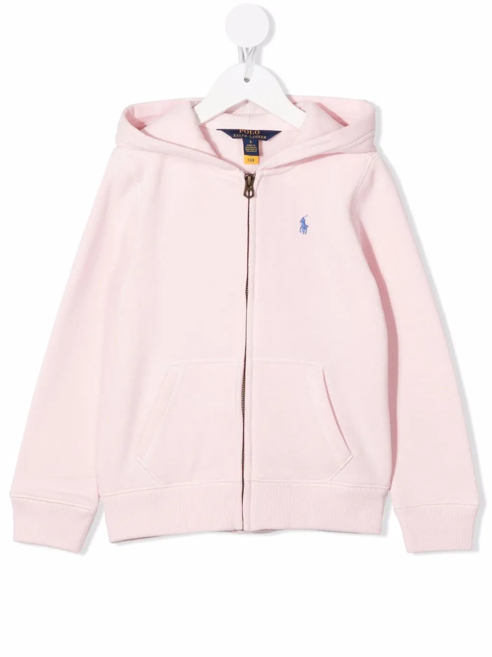фото Ralph lauren kids худи на молнии с вышитым логотипом