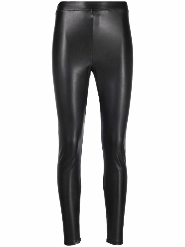 MICHAEL Michael Kors, Pants & Jumpsuits, Michael Kors Nwt Black Faux  Leather Pleather Skinny High Rise Pant Extra Large