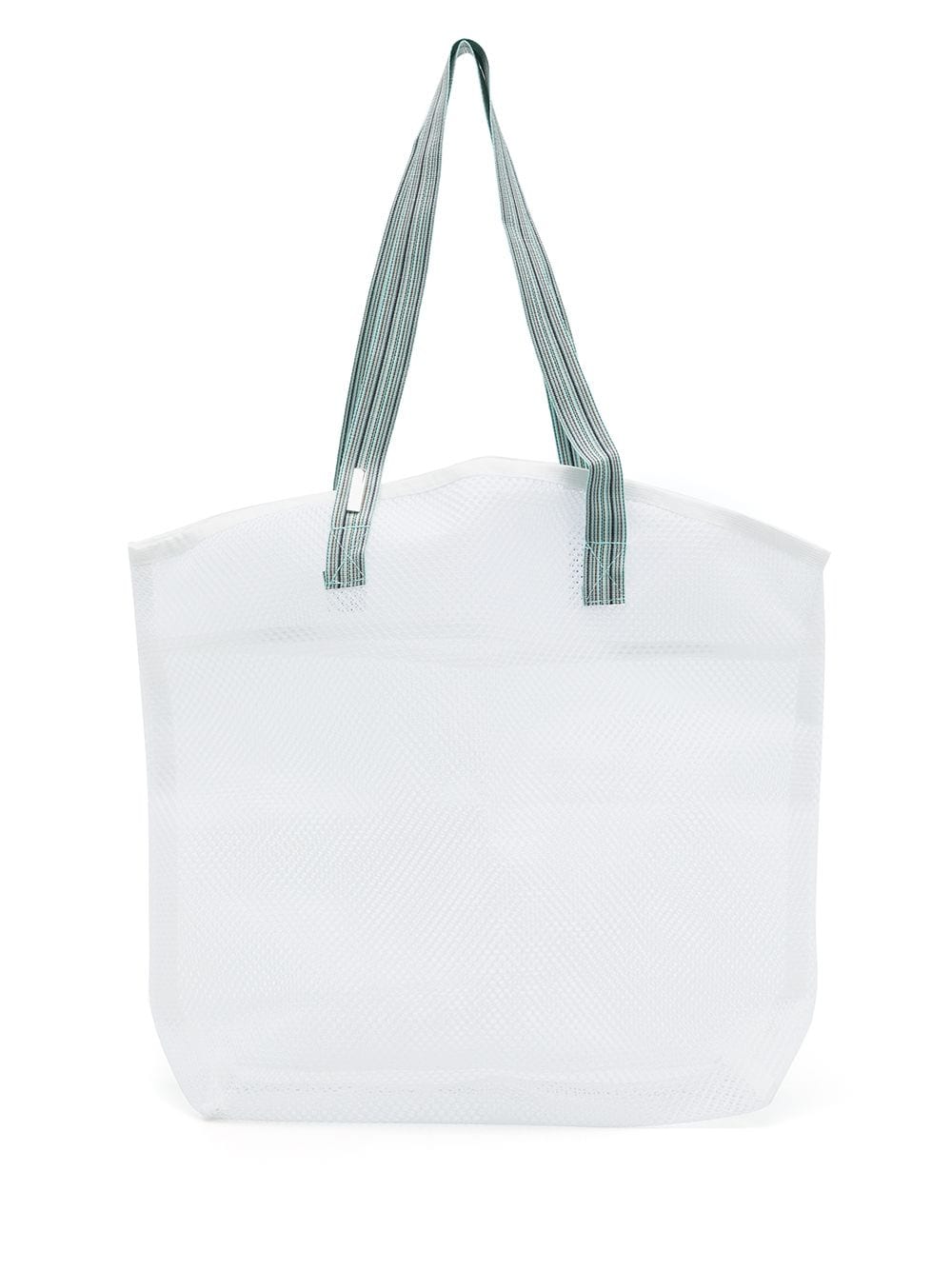 sarah chofakian sac cabas tela en mesh - blanc